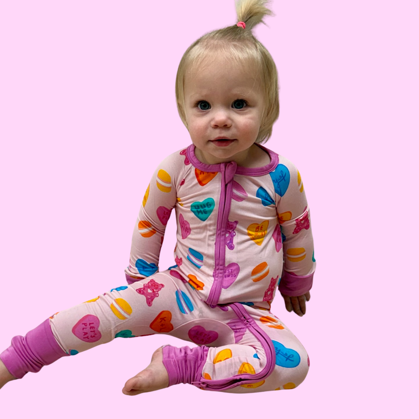 Kiki+Lulu x Young Wild Friedman Macaroon  Convertible Footies
