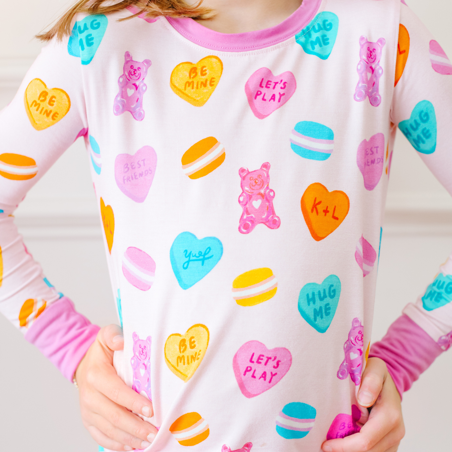 Kiki+Lulu x Young Wild Friedman Macaroon Pajamas