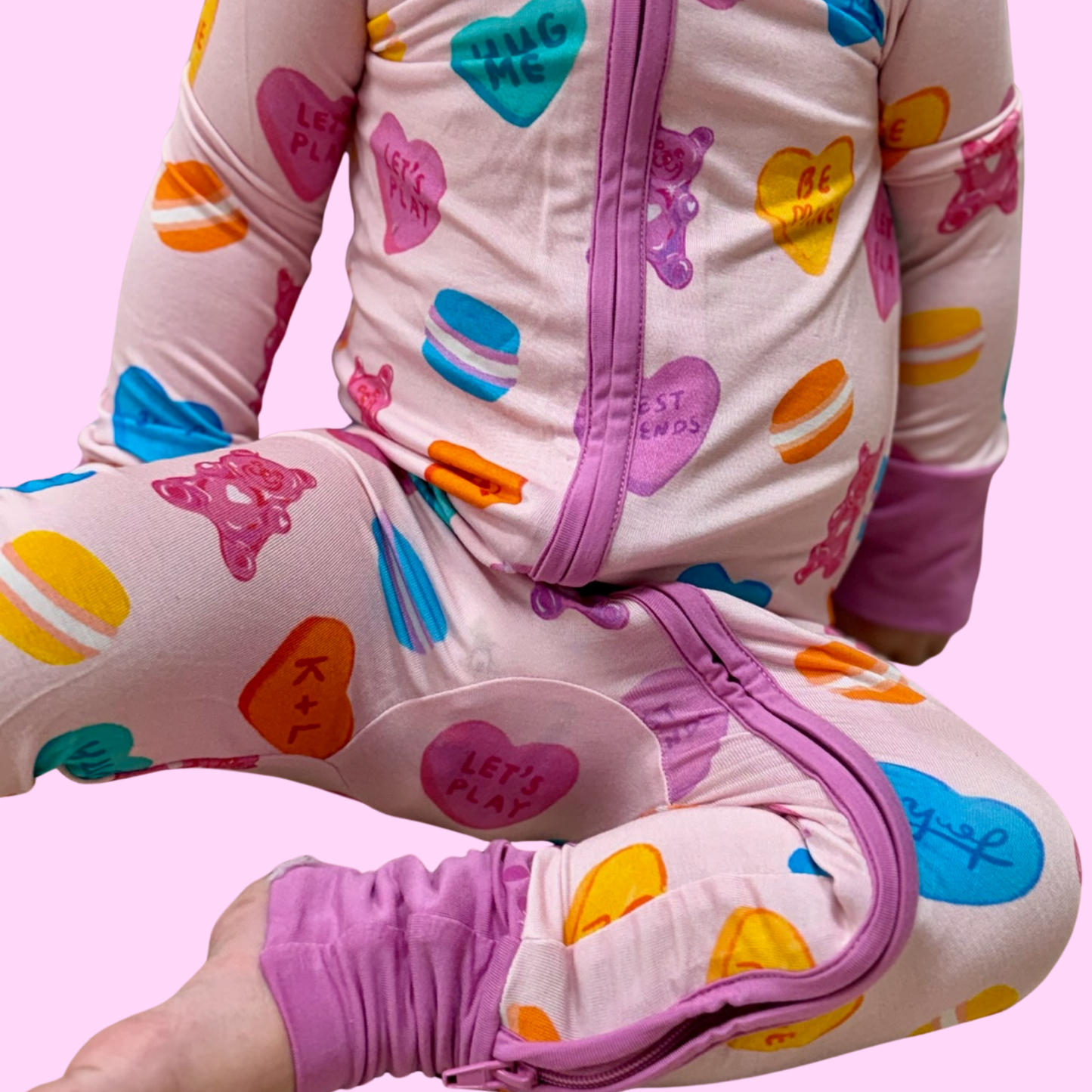 Kiki+Lulu x Young Wild Friedman Macaroon  Convertible Footies