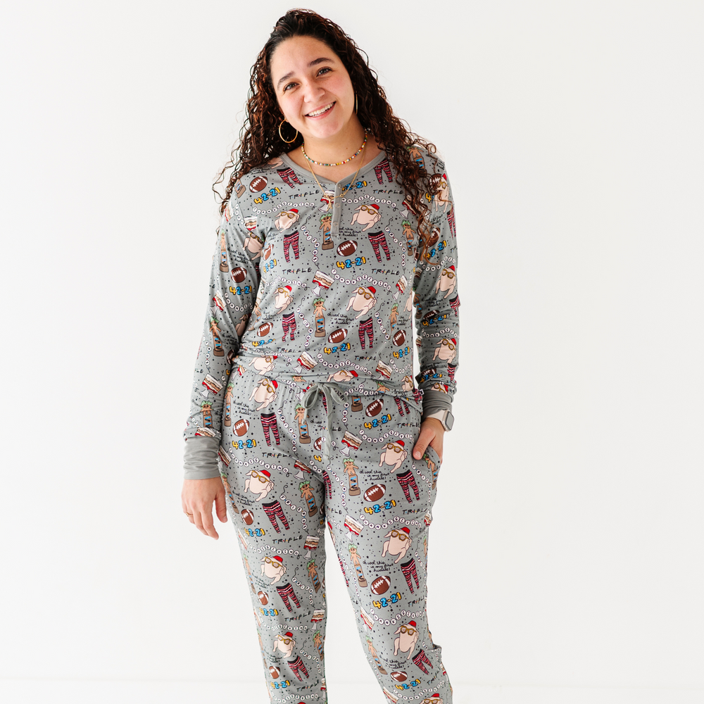 Could this BE any more Thanksgiving-y? Women's Jogger Set
