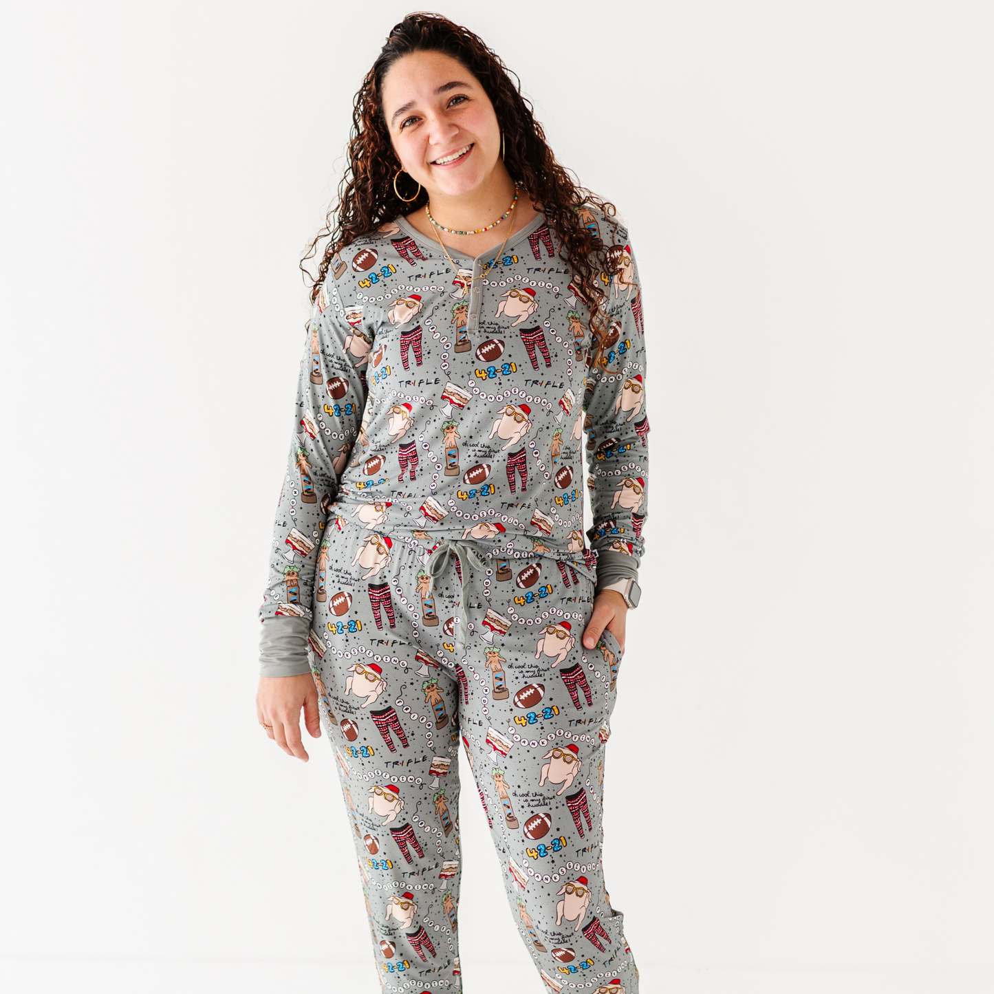 Could this BE any more Thanksgiving-y? Women's Jogger Set