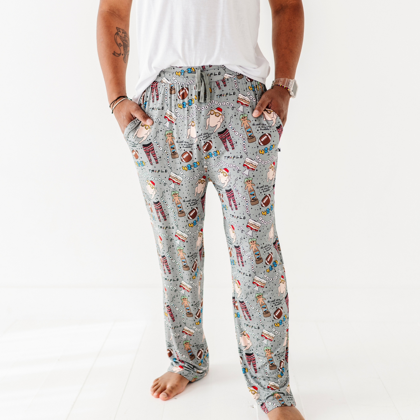 Could this BE Any More Thanksgiving-y? Mens Lounge Pants