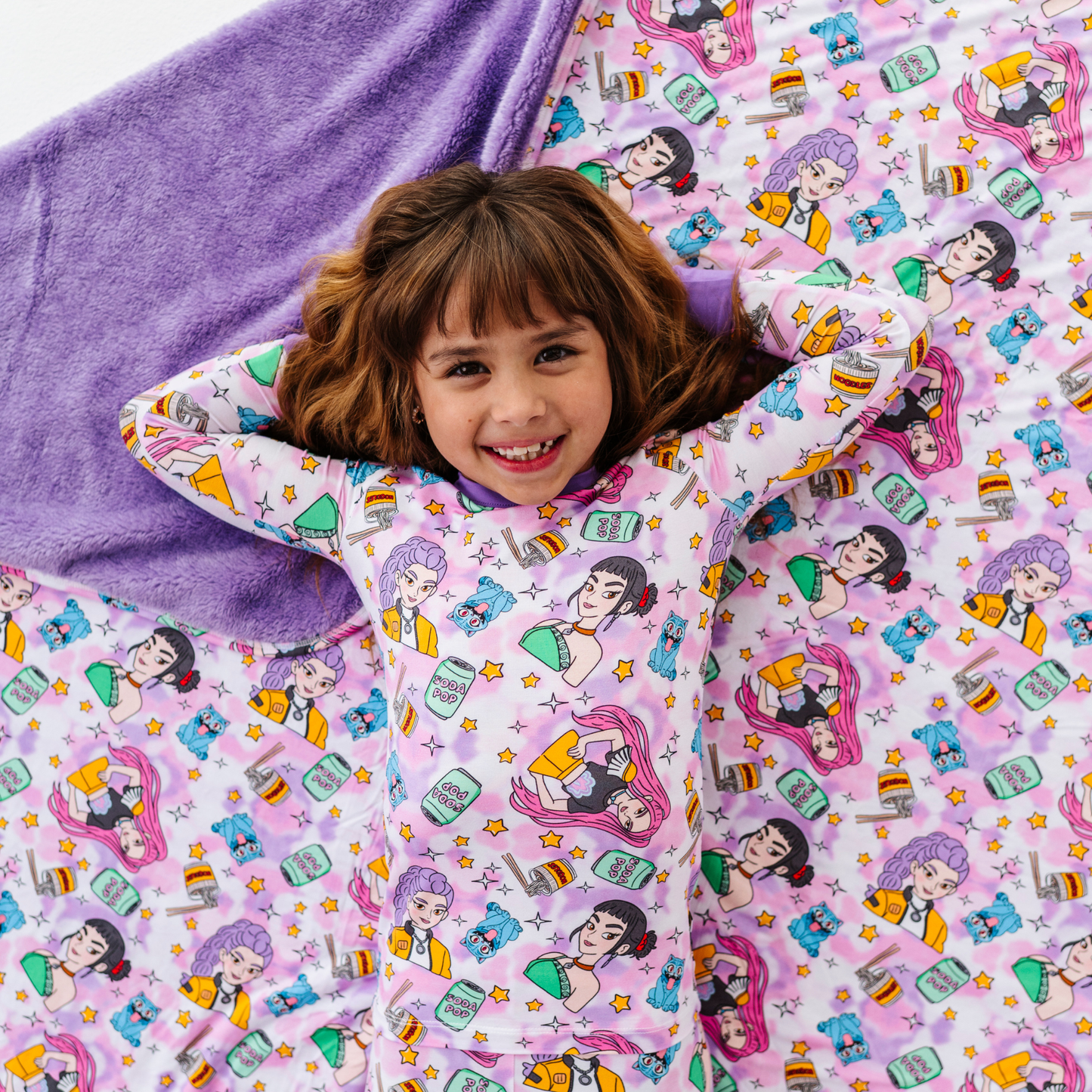 KPop-Inspired Oversized Fuzzy Blanket