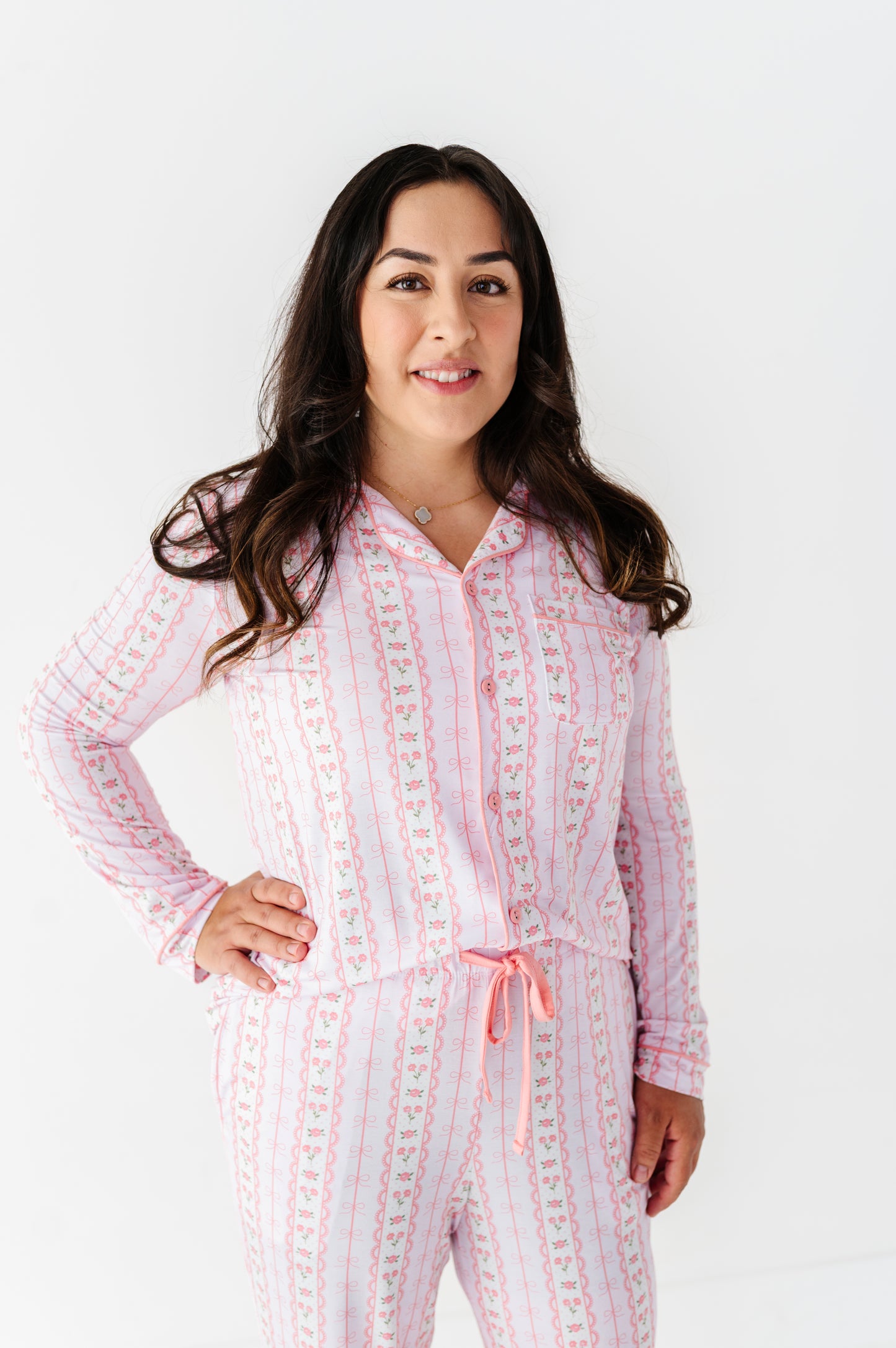 Forget Me Knot Women's Luxe Lounge- Pink