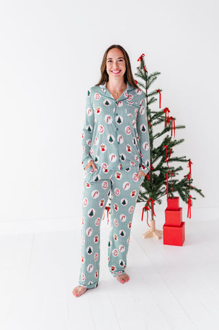 Christmas Classic Stripe Women's Lounge Set