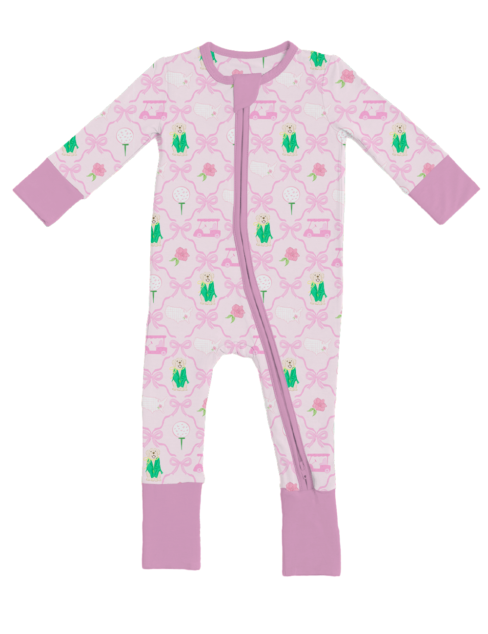 Masters-Inspired Convertible Footies Pink PREORDER (EST SHIP DATE EARLY MARCH)