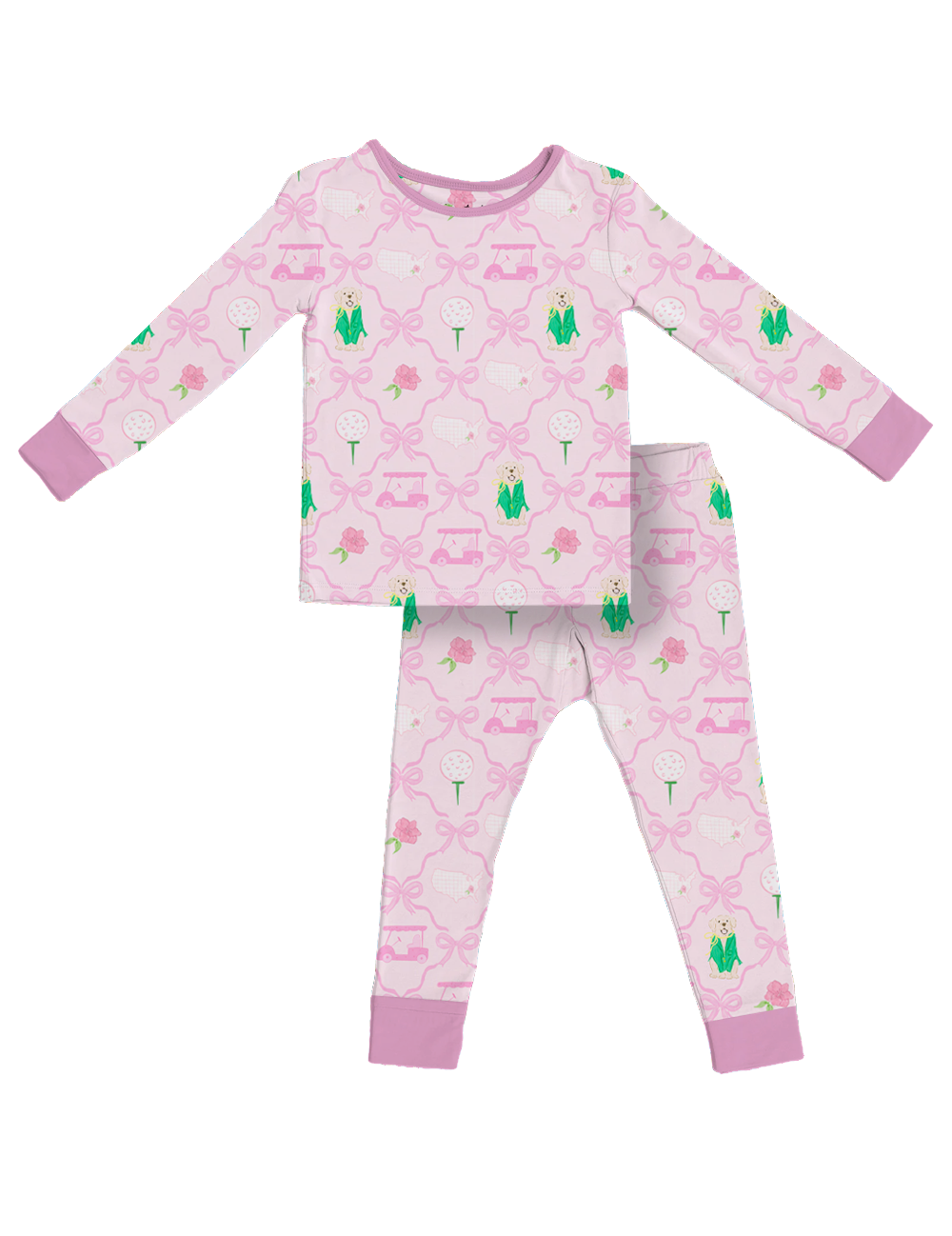 Masters- Inspired Kids Pajamas Green- PREORDER (EST SHIP DATE EARLY MARCH)