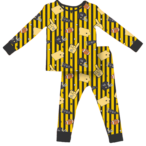 Game Day in Iowa Kids Pajamas - PREORDER