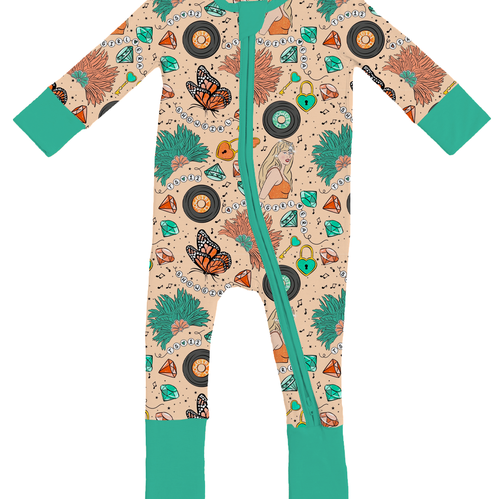 Life of a Showgirl Convertible Footies- PREORDER