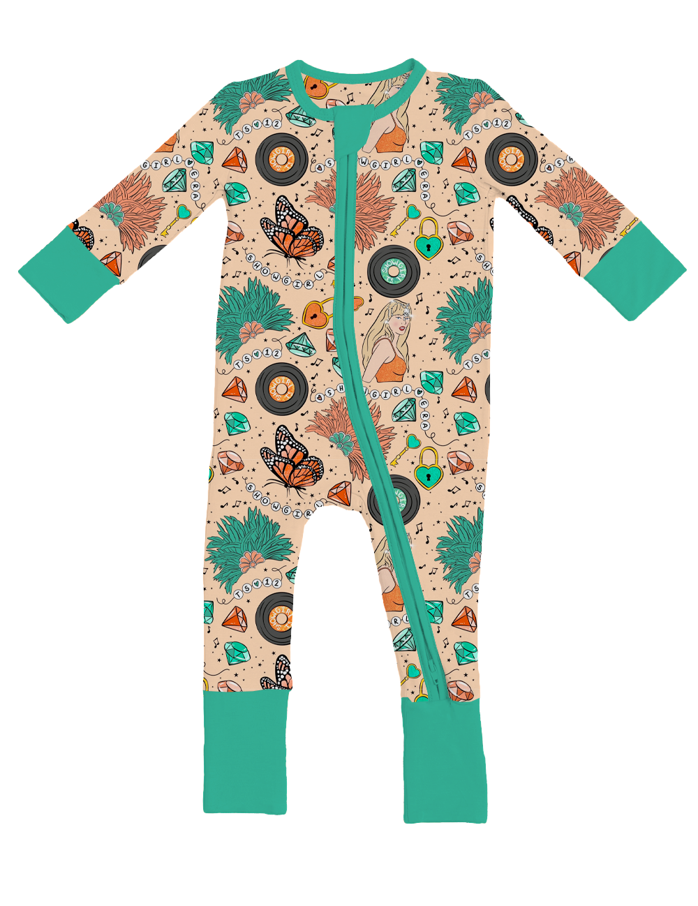 Life of a Showgirl Convertible Footies- PREORDER
