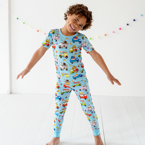 Truck pajamas for discount toddlers